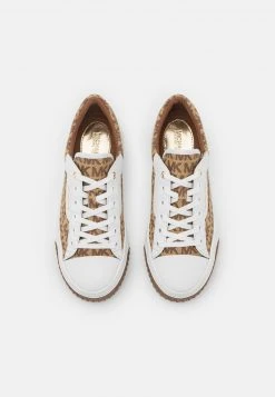 MICHAEL Michael Kors Damen OSCAR LACE UP - Sneaker Low - Beige/ebony -MICHAEL Michael Kors Geschäft 62746a11a46b49759c2d4fbf7281784f