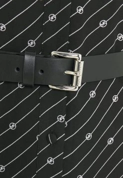 MICHAEL Michael Kors Damen CIRCLE LOGO DRESS - Freizeitkleid - Black/white -MICHAEL Michael Kors Geschäft 627ceab942fe4a6eb002b6e58052910c