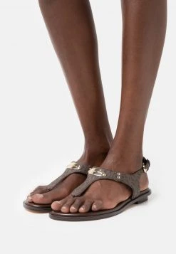 MICHAEL Michael Kors Damen PLATE THONG - Zehentrenner - Brown