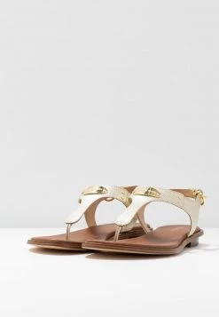 MICHAEL Michael Kors Damen PLATE THONG - Zehentrenner - Pale Gold -MICHAEL Michael Kors Geschäft 63f196368de14c6a9da27f7bab8b2ef3