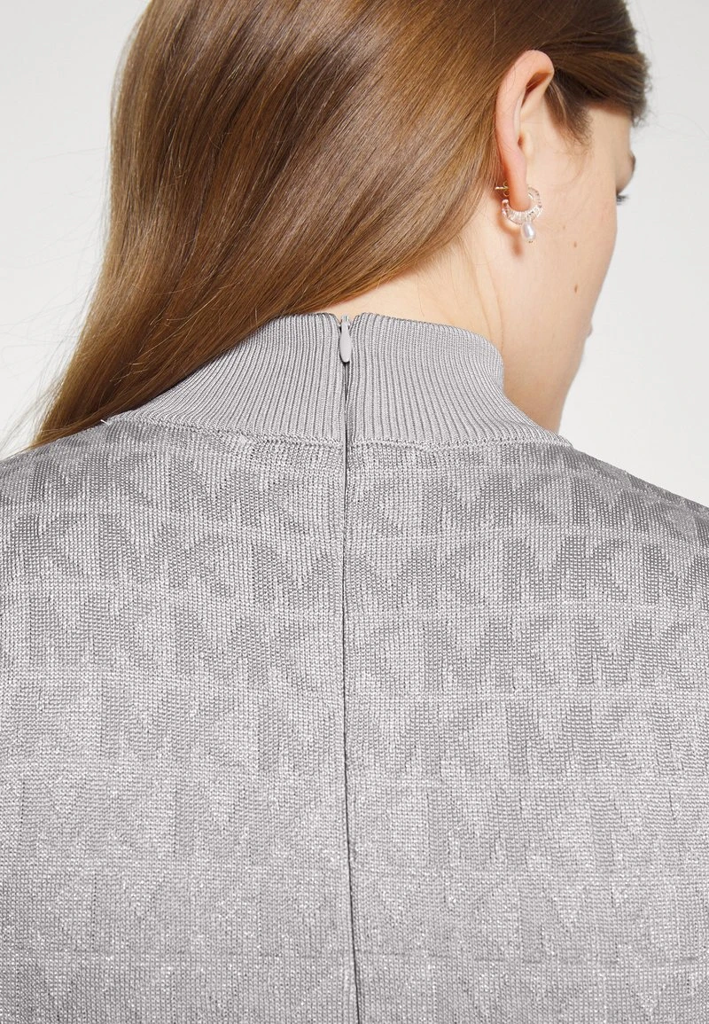 MICHAEL Michael Kors Damen Cocktailkleid/festliches Kleid - Mottled Dark Grey 8 MICHAEL Michael Kors Damen Cocktailkleid/festliches Kleid - Mottled Dark Grey – Bild 6