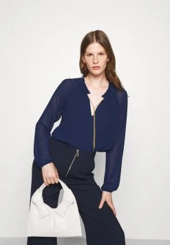 MICHAEL Michael Kors Damen SOLID CHAIN - Bluse - Navy 11 MICHAEL Michael Kors Damen SOLID CHAIN - Bluse - Navy -MICHAEL Michael Kors Geschäft 64218752001a4e5eb1c1995094f47e71