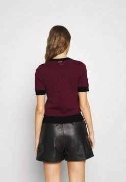 MICHAEL Michael Kors Damen LOGO - T-Shirt Print - Dark Ruby -MICHAEL Michael Kors Geschäft 6508e484aea545eaaa5302fa0e5a846b