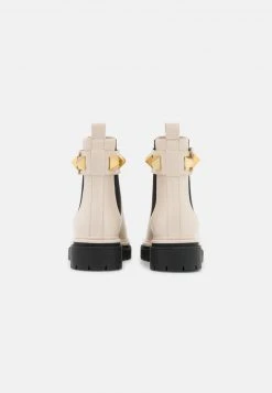 MICHAEL Michael Kors Damen STARK BOOT - Stiefelette - Light Cream -MICHAEL Michael Kors Geschäft 66c72b5a255946dcb39f9b916134546e