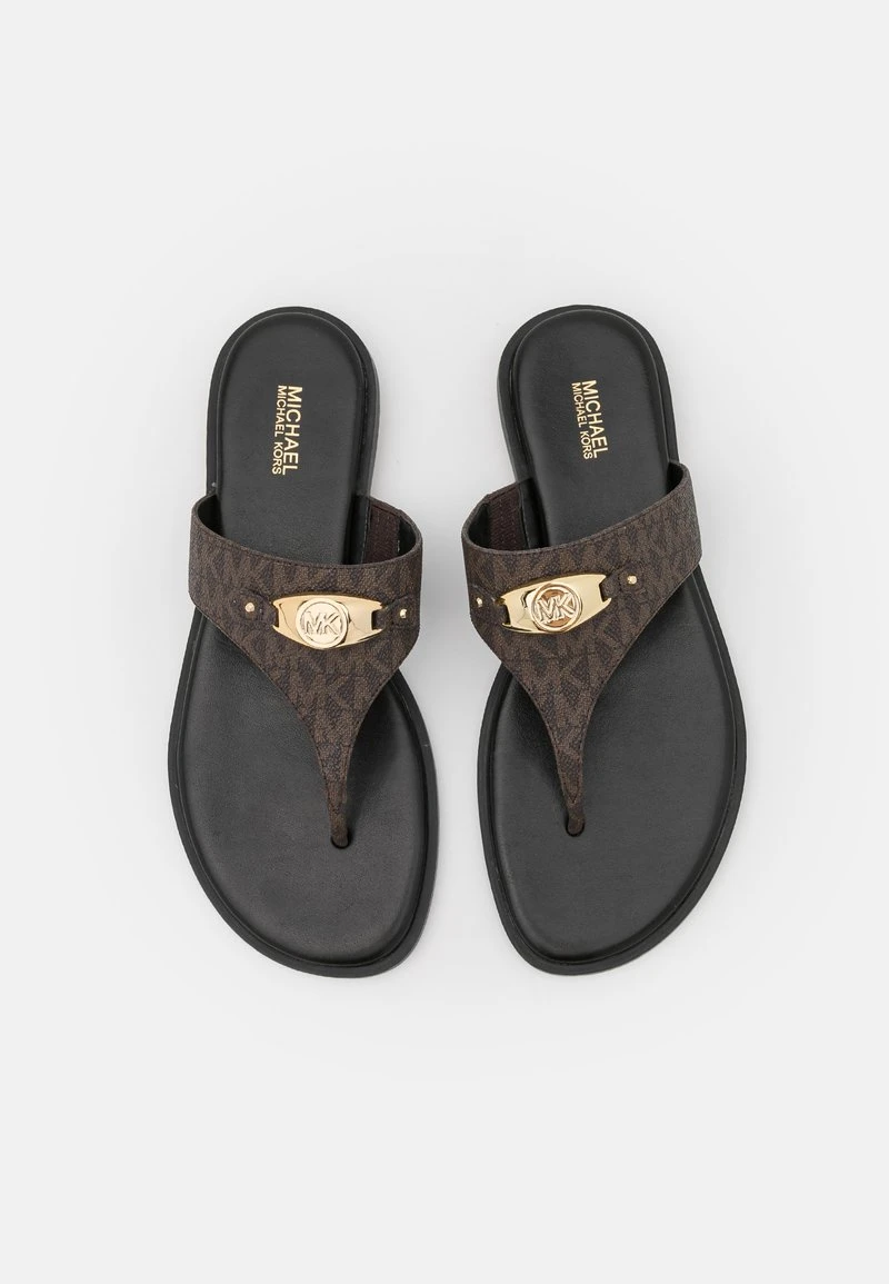 MICHAEL Michael Kors Damen TILLY THONG - Zehentrenner - Brown 7 MICHAEL Michael Kors Damen TILLY THONG - Zehentrenner - Brown – Bild 5