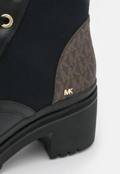 MICHAEL Michael Kors Damen BREA BOOTIE - Schnürstiefelette - Black/brown -MICHAEL Michael Kors Geschäft 68c0e68463ab4d2aa42ced4e71590271