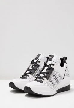 MICHAEL Michael Kors Damen GEORGIE TRAINER - Sneaker Low - Bright White/metallic 13 MICHAEL Michael Kors Damen GEORGIE TRAINER - Sneaker Low - Bright White/metallic -MICHAEL Michael Kors Geschäft 6a2d2bb842534e2b9bb95bf76ca3eb43