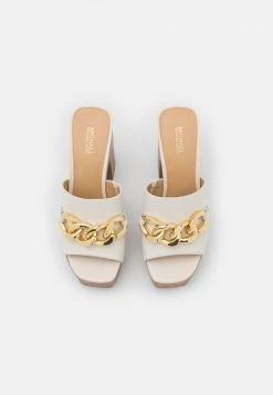 MICHAEL Michael Kors Damen SCARLETT PLATFORM MULE - Clogs - Light Cream -MICHAEL Michael Kors Geschäft 6a775f922c064dda81cb098cf16058d9