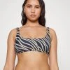 MICHAEL Michael Kors Damen DIAGONAL BELT LOGO RING BRALETTE - Bikini-Top - Navy -MICHAEL Michael Kors Geschäft 6b3cd4dabad4456eb98cc69668525e89