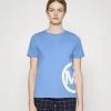 MICHAEL Michael Kors Damen CHARM CLASSIC - T-Shirt Print - Crew Blue -MICHAEL Michael Kors Geschäft 6bf96f660dcc481c81c070b4243e5dc9