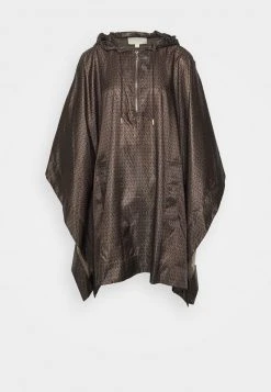 MICHAEL Michael Kors Damen ANORAK - Cape - Chocolate -MICHAEL Michael Kors Geschäft 6c5715b492d84b55843e582a05f40fec