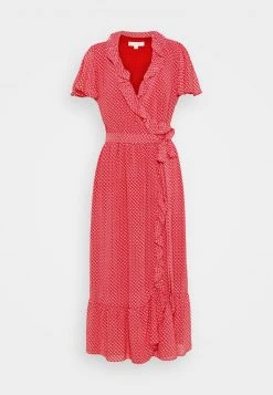 MICHAEL Michael Kors Damen PRINTED MIDI DRESS - Freizeitkleid - Crimson 18 MICHAEL Michael Kors Damen PRINTED MIDI DRESS - Freizeitkleid - Crimson -MICHAEL Michael Kors Geschäft 6cccf85e445f428d97ccabbb5150d502