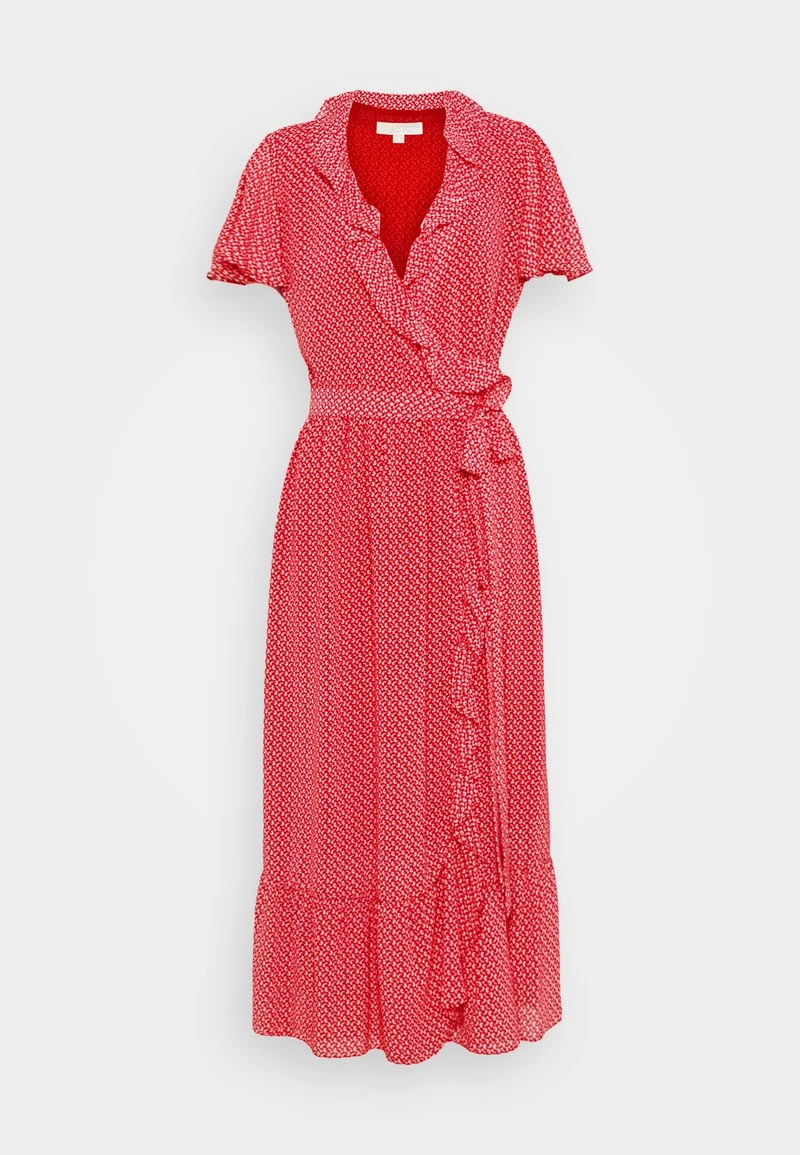 MICHAEL Michael Kors Damen PRINTED MIDI DRESS - Freizeitkleid - Crimson 10 MICHAEL Michael Kors Damen PRINTED MIDI DRESS - Freizeitkleid - Crimson – Bild 8