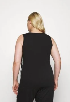 MICHAEL Michael Kors Damen LOGO TAPE TANK - Top - Black -MICHAEL Michael Kors Geschäft 6e0bd5f606694c5ebddb9b79b8a53b0a