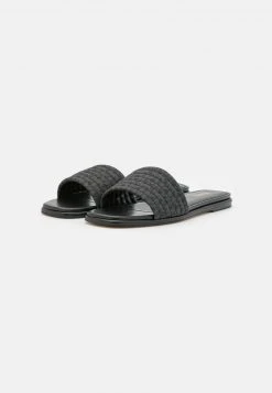 MICHAEL Michael Kors Damen SADLER SLIDE - Pantolette Flach - Black 11 MICHAEL Michael Kors Damen SADLER SLIDE - Pantolette Flach - Black -MICHAEL Michael Kors Geschäft 6e1edaa27798473a8d5796af54a7b745
