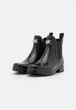 MICHAEL Michael Kors Damen SIDNEY RAINBOOTIE - Gummistiefel - Black -MICHAEL Michael Kors Geschäft 6e44c4b927c447908f9e94d3ecfb2bf1