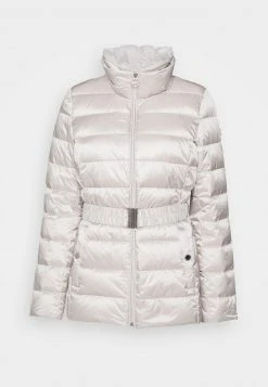 MICHAEL Michael Kors Damen DETACHABLE COLLAR BELTED PACKABLE COAT - Daunenjacke - Aluminium -MICHAEL Michael Kors Geschäft 6e619418cb864b11958e5d0648ab4ee0