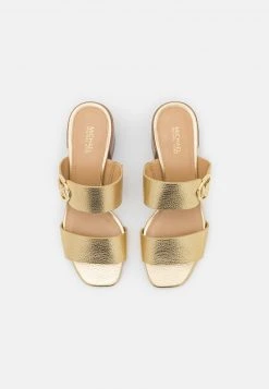 MICHAEL Michael Kors Damen SUMMER MID - Pantolette Hoch - Pale Gold 13 MICHAEL Michael Kors Damen SUMMER MID - Pantolette Hoch - Pale Gold -MICHAEL Michael Kors Geschäft 6e7431c3cd584a01ab55468ebf8eb592