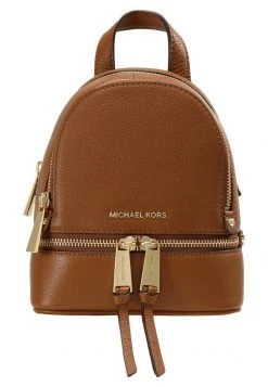 MICHAEL Michael Kors Damen RHEA ZIP XS BACKPACK - Tagesrucksack - Tan -MICHAEL Michael Kors Geschäft 6e8f2389c7224a7492f0067370f4a349