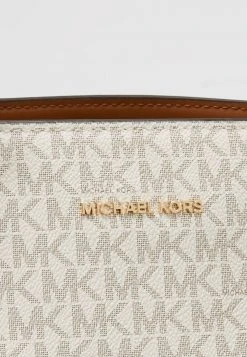 MICHAEL Michael Kors Damen VOYAGER SIGNATURE TOTE - Handtasche - Vanilla -MICHAEL Michael Kors Geschäft 707ededea9b3454792d249174bc5a450