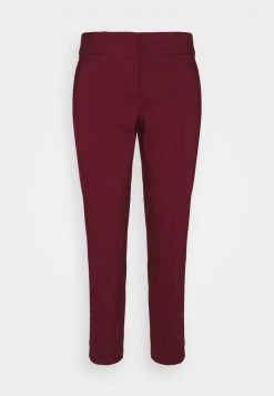 MICHAEL Michael Kors Damen CROP PANT WITH SLIT - Stoffhose - Dark Ruby -MICHAEL Michael Kors Geschäft 70d0a841a93d42cb9c20c83af8def0c0
