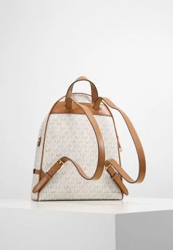 MICHAEL Michael Kors Damen RHEA ZIP BACK PACK - Tagesrucksack - Vanilla -MICHAEL Michael Kors Geschäft 71bafc6954014aca9e2b139e5733daff