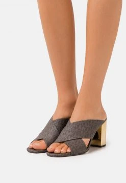 MICHAEL Michael Kors Damen PORTER MULE - Pantolette Hoch - Brown