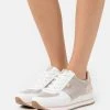 MICHAEL Michael Kors Damen MONIQUE TRAINER - Sneaker Low - White/gold -MICHAEL Michael Kors Geschäft 71f31a7d9d41423b9c3fc0d8b1b57ae7