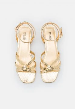 MICHAEL Michael Kors Damen BRINKLEY - Riemensandalette - Gold -MICHAEL Michael Kors Geschäft 738cfbec80d44ff597831c595868c984