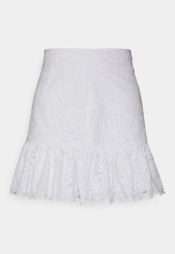 MICHAEL Michael Kors Damen PALM EYLT SKIRT - Minirock - White 12 MICHAEL Michael Kors Damen PALM EYLT SKIRT - Minirock - White -MICHAEL Michael Kors Geschäft 7395865e8c054b4ab6ec0106637a8d43