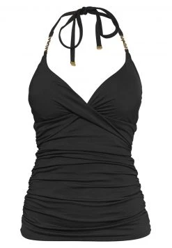 MICHAEL Michael Kors Damen SOLID LOGO CHAIN TANKINI - Bikini-Top - Black -MICHAEL Michael Kors Geschäft 73dc2d74d3aa4bf28c885b5178fb88d9