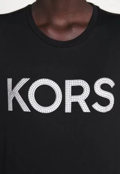 MICHAEL Michael Kors Damen T-Shirt Print - Black/silver 17 MICHAEL Michael Kors Damen T-Shirt Print - Black/silver -MICHAEL Michael Kors Geschäft 75adce654f4b43979d9f97b33c4bc625