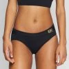 MICHAEL Michael Kors Damen LOGO SOLIDS BELTED - Bikini-Hose - Black