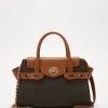 MICHAEL Michael Kors Damen CARMEN FLAP BELTED SATCHEL - Handtasche - Brown/acorn 2 MICHAEL Michael Kors Damen CARMEN FLAP BELTED SATCHEL - Handtasche - Brown/acorn -MICHAEL Michael Kors Geschäft 78989f8249054cb9bd4691771375ccd9