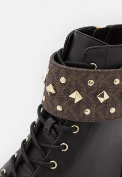 MICHAEL Michael Kors Damen HASKELL CUFF BOOTIE - Schnürstiefelette - Brown/black 15 MICHAEL Michael Kors Damen HASKELL CUFF BOOTIE - Schnürstiefelette - Brown/black -MICHAEL Michael Kors Geschäft 793d435851184a23beb247ac1494a984