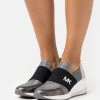 MICHAEL Michael Kors Damen FELIX TRAINER - Sneaker Low - Anthracite -MICHAEL Michael Kors Geschäft 799687e68a204f7395dc55552ae5636a