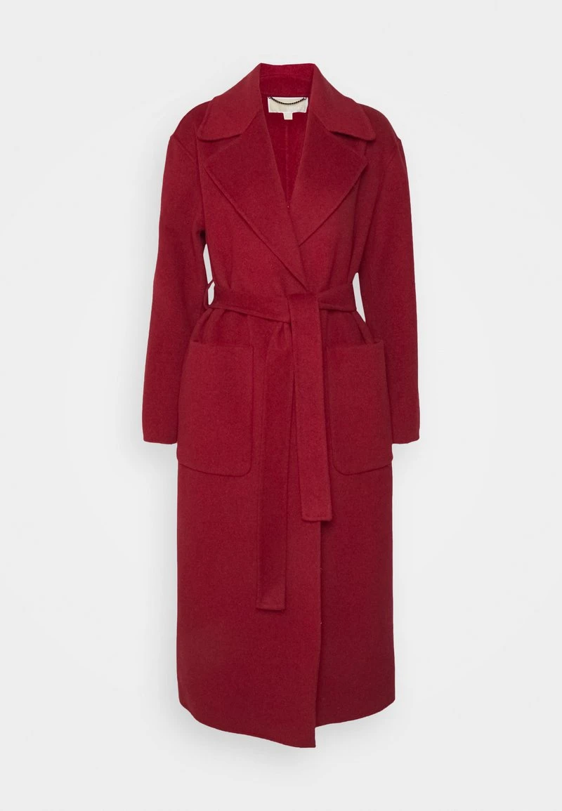 MICHAEL Michael Kors Damen DOUBLEFACE ROBE COAT - Klassischer Mantel - Crimson 3 MICHAEL Michael Kors Damen DOUBLEFACE ROBE COAT - Klassischer Mantel - Crimson