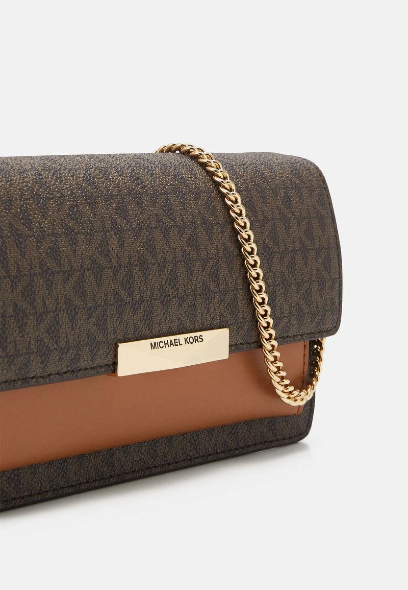 MICHAEL Michael Kors Damen JADE XS ON XBODY - Umhängetasche - Brown/acorn 6 MICHAEL Michael Kors Damen JADE XS ON XBODY - Umhängetasche - Brown/acorn – Bild 4