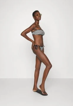 MICHAEL Michael Kors Damen MINI LEOPARD BANDEAU - Bikini-Top - Black -MICHAEL Michael Kors Geschäft 7ab34d61d8aa4127b55050cbce024814