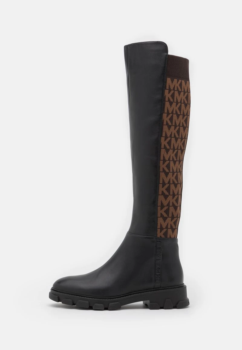 MICHAEL Michael Kors Damen RIDLEY BOOT - Overknees - Black/brown 4 MICHAEL Michael Kors Damen RIDLEY BOOT - Overknees - Black/brown – Bild 2