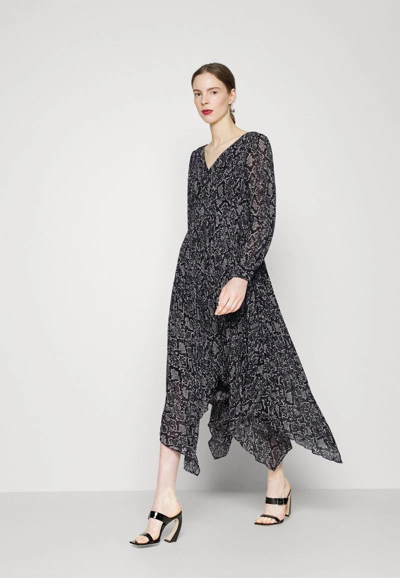 MICHAEL Michael Kors Damen SOFT PYTHON DRESS - Cocktailkleid/festliches Kleid - Black 4 MICHAEL Michael Kors Damen SOFT PYTHON DRESS - Cocktailkleid/festliches Kleid - Black – Bild 2