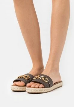 MICHAEL Michael Kors Damen IZZY SLIDE - Pantolette Flach - Brown/multicolor
