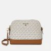 MICHAEL Michael Kors Damen JET CHARM DOME - Umhängetasche - Vanilla/acorn -MICHAEL Michael Kors Geschäft 7f90545978124d9fadc40c47c0d52255