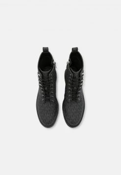 MICHAEL Michael Kors Damen HASKELL BOOTIE - Plateaustiefelette - Black -MICHAEL Michael Kors Geschäft 8046707295f747539da64888958b68cc