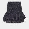 MICHAEL Michael Kors Damen TINY HIPPIE SKIRT - Minirock - Deep Purple -MICHAEL Michael Kors Geschäft 80925c5cddf74379a9f082bd79ee3405