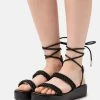 MICHAEL Michael Kors Damen MARINA - Plateausandalette - Black