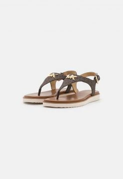 MICHAEL Michael Kors Damen JILLY FLAT - Zehentrenner - Brown 11 MICHAEL Michael Kors Damen JILLY FLAT - Zehentrenner - Brown -MICHAEL Michael Kors Geschäft 8228e1c6d6874e8d928d457185807e45