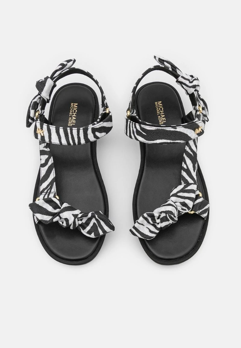 MICHAEL Michael Kors Damen PHOEBE - Riemensandalette - Black/white 7 MICHAEL Michael Kors Damen PHOEBE - Riemensandalette - Black/white – Bild 5