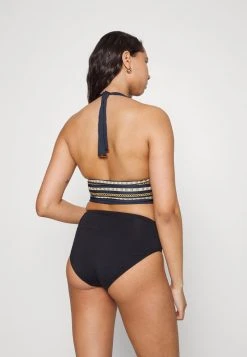 MICHAEL Michael Kors Damen CHAIN BORDER HALTER - Bikini-Top - Navy -MICHAEL Michael Kors Geschäft 840e056feff3416a949adc57e6c3644f