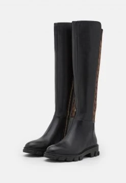 MICHAEL Michael Kors Damen RIDLEY BOOT - Overknees - Black/brown 11 MICHAEL Michael Kors Damen RIDLEY BOOT - Overknees - Black/brown -MICHAEL Michael Kors Geschäft 843db12b96a247f4a24e2f34e7758b8a